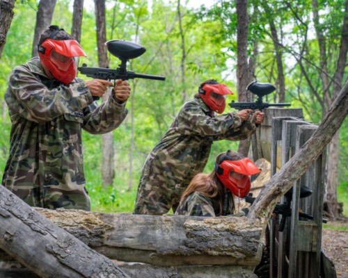 Paintball en famille ou entre amis à Adventure Camp
