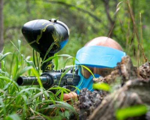 Paintball en Ardèche Adventure Camp Grospierres Vallon Ruoms