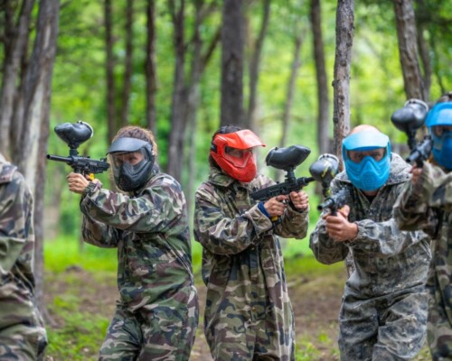 Paintball activité EVG et EVJF Ardèche Ruoms Vallon Les Vans