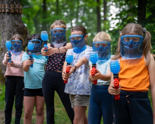 Activité groupe enfant Ardeche paintball gellyball